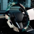 thumbnail image 6 of Panda Steering Wheel Cover, Car Wheel Covers, 14.5 Inch Printing PVC Leather Auto Accessories, 6 of 6