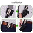 thumbnail image 3 of Camera Belt Holster Mount Waist Clip Holder Hanger With Quick Release Plate 1/4 Inch Screw for Canon Nikon Sony Olympus DSLR Cameras, 3 of 4