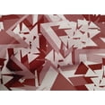 thumbnail image 4 of oneOone Cotton Cambric Fabric Triangle Geometric Print Fabric BTY 56 Inches Wide, 4 of 4