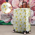 thumbnail image 4 of Small Yellow Lemon Fruits GreenLeaves Pattern Luggage Cover Fashion Suitcase Cover Baggage Covers Fit 25-28 Inch Luggage (Go Travel), 4 of 5