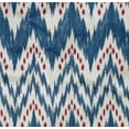 thumbnail image 4 of oneOone Organic Cotton Poplin Twill Fabric Chevron Ikat Printed Craft Fabric BTY 42 Inch Wide, 4 of 4