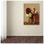 Trademark Fine Art "Roses 1884" Canvas Art by Henri Fantin Latour