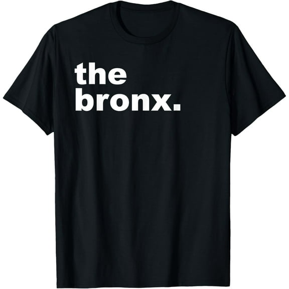 Bronx New York - the bronx T-ShirtMen and women, Black T-shirt, size: Extra large S-4XL
