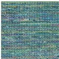 thumbnail image 3 of SAFAVIEH Nantucket Connell Abstract Cotton Area Rug, Blue, 4' x 6', 3 of 5