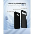 thumbnail image 3 of 3 in 1 for Google Pixel 7A Case, with 2 Pack Screen Protector, with Full Camera Cover Protection，Liquid Silicone Slim Shockproof Protective Phone Case [Microfiber Lining] (Black), 3 of 6