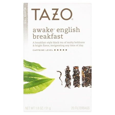 Tazo Awake English Breakfast Black Tea Filterbags, 20 count, 1.8 oz