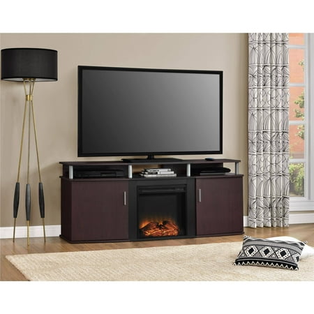 Ameriwood Home Carson Electric Fireplace TV Console for TVs up to 70