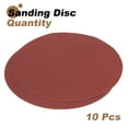 thumbnail image 3 of 10pcs 10-Inch Sanding Discs, 1200 Grits Aluminum Oxide Hook and Loop Stick Back Sandpapers, No-Hole Round Wet/Dry Sander Papers, Sand Auto Car Paint, Wood, Metal, 3 of 7