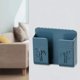 thumbnail image 3 of Caja de almacenamiento montada de pared colgante para teléfono móvil soporte Ehuebsd de pared multifunción de carga sin perforaciones con Control remoto, 3 of 8