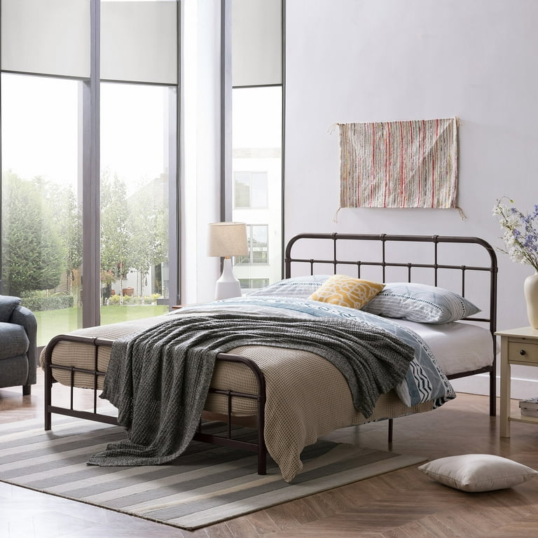 Studio metal 2024 bed frame