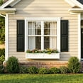 thumbnail image 4 of YYAo Plantation Shutters with Premium Board and Batten, Shutter with Squared Design and Easy Mount for Farmhouse, Home Office, Living Room, Bedroom, Black(14"*51"), 4 of 8