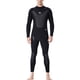 thumbnail image 1 of Advancent Trajes de neopreno Traje de buceo Pantalones de manga larga de secado rápido Protección solar de una pieza Mantener el calor para bucear Deportes acuáticos linea negra/negra L Advancent OD003281-18, 1 of 6