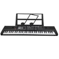 thumbnail image 3 of Piano Con Teclado de 61 Teclas, Teclado Digital Música Digital Órgano Electrónico Teclado Para Niños Piano Teclado de Piano Eléctrico Con Micrófono para Niños, 3 of 7