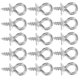 thumbnail image 3 of 50pcs Stainless Steel Screw Eye Pins Peg Charm Connector for Jewelry Making Small Eye Screws and Hooks for DIY Crafts Bracelets and Necklaces, 3 of 3