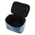 thumbnail image 7 of Unique Bargains Floral Makeup Bag Zipper Flower Cosmetic Pouch Blue, 7 of 7