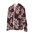 thumbnail image 2 of Haiem Snake And Rose UPF 50+ Fishing Shirts for Men Long Sleeve UV Sun Protection Hoodie Non-Mask Outdoor Hiking Shirts, 2 of 8