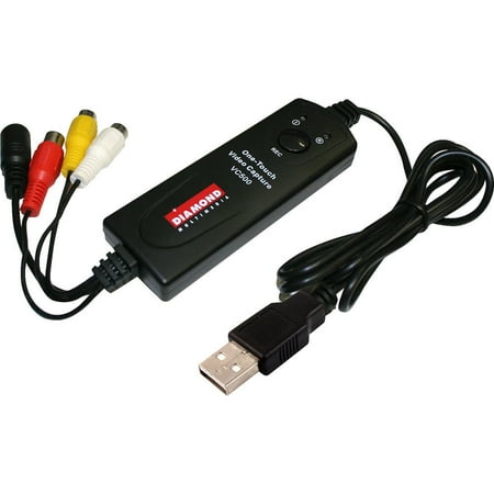UPC: 0757448005080 | Diamond Multimedia One Touch USB Video & Audio Capture for Windows  Black