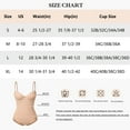 thumbnail image 4 of MANIFIQUE Women's Shapewear Tummy Control Bodysuit, Built-In Underwire Bra, Ultra Light Body Briefer Fajas Shapewear, 4 of 6