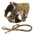 thumbnail image 1 of Large Dog Collar Military Dog Harness And Leash Set Pet Training Vest Tactical German Shepherd K9 Harnesses For Small Dogs ShopWise Round, 1 of 21