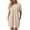 Beige, variant on TEAJOPSUU Women's T-Shirt Dresses Casual Short Sleeve Crew Neck Shift Mini Dresses Knee Length Tunic Tee Shirt Dresses White