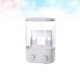 thumbnail image 1 of Luxshiny Wall Mounted Shower Dispenser White Refillable Soap and Shampoo Container, 1 of 8