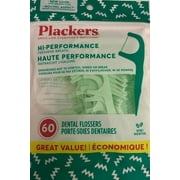 Plackers Mint Dental Flossers High-Performance Floss 1 60ct pack RARE SHIP N 24H
