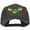 Charcoal, variant on Crown Wing King Rasta Patched Cap - Khaki OSFM
