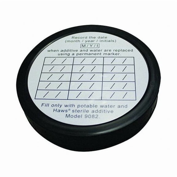 Haws Filler Cap, Plastic, Black, For Use With, Eyewash SP131