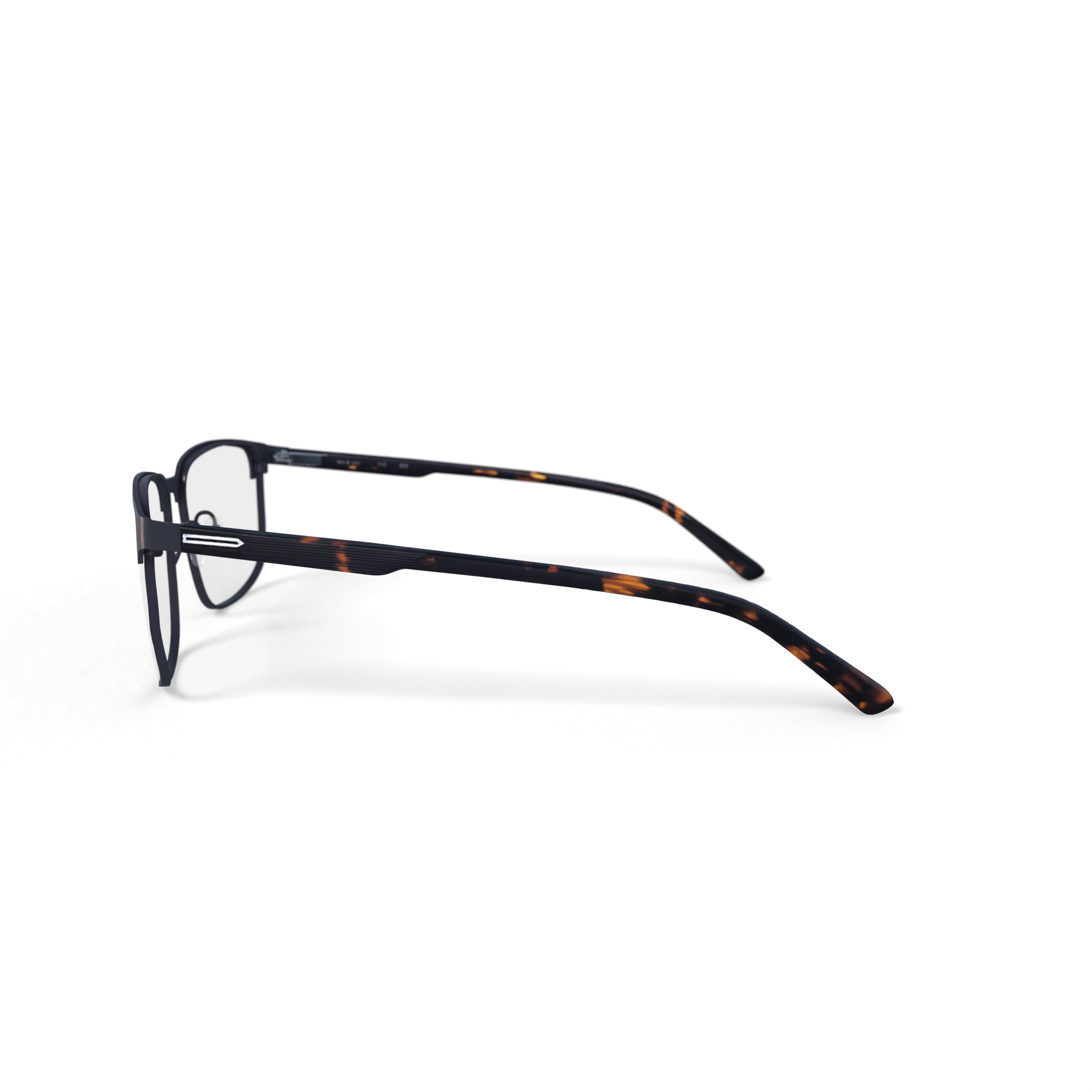 Walmart Men's Austin Square Prescription Eyeglasses with Case, Gunmetal