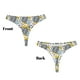 thumbnail image 3 of Balery Sea Turtle Tangas de Algodón para Mujer con Estampado – Ropa Interior Sexy, Transpirable, G-string-Small, 3 of 6