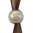 thumbnail image 4 of DecMode Brown Metal 2 Blade Airplane Propeller Wall Decor with Aviation Detailing, 4 of 8