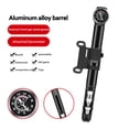 thumbnail image 2 of Depósito de aire Inflador de neumáticos de bicicleta universal con manómetro Accesorios de ciclismo portátiles JShteea El nuevo, 2 of 7