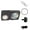 Black, variant on MOMOJIA Pocket Size Magnetic Fill Light Photography Live Broadcast LED Selfie Rings Lamp Multifunctional Phone Accessory
