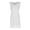 White, variant on Women's Summer Cuaual Dress Long Style Sleeveless High Elasticity Solid Color Skirt White