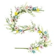 thumbnail image 2 of Danhjin Easter Garland, Colorful Spring Vines with Faux Eggs Butterflies for Home Table Decor, 2 of 6