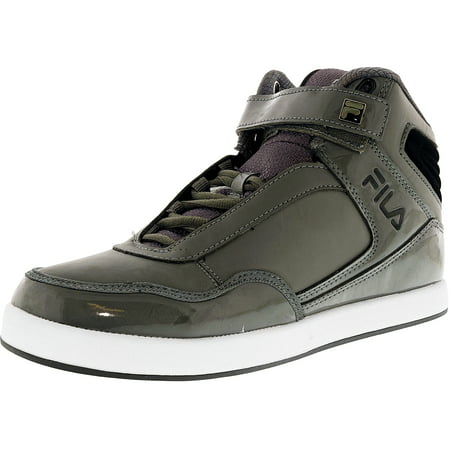 Fila Men's Displace 2 Pewter / White Black Ankle-High Leather ...