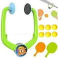 thumbnail image 1 of Jeu de Porte d'Entraînement Intérieur avec Support de Porte Suspendu Réglable et Ensemble pour l'Exercice Quotidien et l'Amélioration de la Coordination, 1 of 6