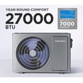 thumbnail image 3 of Varpoolfaye Swimming Pool Heat Pump,Electric Pool Heater for Above Ground and Inground Pool,Heating and Cooling Pool Heater,7000 Gallons 27000 BTU, 3 of 10