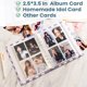 thumbnail image 3 of Carpeta A5, Soporte Para Tarjetas Fotográficas Kpop, Libro, Carpeta Para Tarjetas Fotográficas Kpop De 6 Anillas, Mini Álbum De Fotos De 2,5 X 3,5 Pulgadas Con 240 Bolsillos Para Fundas Para Tarjetas,, 3 of 5