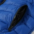 thumbnail image 5 of Cethrio Boys Puffer Jackets Size 14-16, Warm Zip up Casual Lightweight Winter Coats Outerwear Blue, 5 of 7