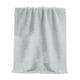 thumbnail image 3 of Toalla de felpa gris claro toalla de cara lisa, 3 of 3