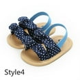 thumbnail image 7 of Seyurigaoka Baby Leisure Toddler Shoes Soft Sole Wave Point Lattice Bow Style Sandals, 7 of 7