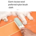 thumbnail image 3 of keepw Couverture de Meubles Portable Rouleau Anti-Peluches Rideau de Canapé Rouleau Anti-Poils d'Animaux Vêtements Réutilisables Mini Outil de Retrait Vert, 3 of 6