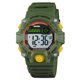 thumbnail image 2 of Reloj de alarma impermeable para niños Cronómetro con retroiluminación LED Reloj de pulsera con pantalla digital de estilo deportivo para niños con esfera redonda Inevent EL4554-04, 2 of 7