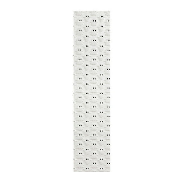 Manteles, mantel de picnic, mantel de Halloween, bandera de mesa fantasma, fantasma de ojo negro, bordado acolchado, bandera de mesa estereoscópica de dos tonos, mantel, decoración de fiesta.