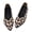 3008 Brown Leopard, variant on LANCROP Women's Leopard Knit Ballet Flats, Slip On Soft Breathable Foldable Machine Washable Casual Walking Loafers
