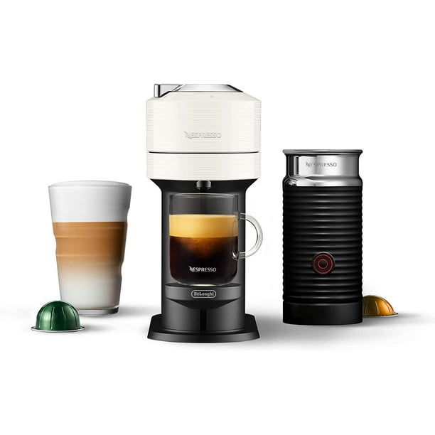 Mart Middel Piket Nespresso ENV120WAE Vertuo Next Coffee and Espresso Maker, Machine +  Aeroccino, White - Walmart.com