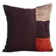 thumbnail image 1 of Fundas de almohada, fundas de almohada decorativas, marrón 50 x 50 cm (20 x 20 pulgadas), fundas de almohada decorativas con pliegues retorcidos, funda de almohada de patchwork, fundas de almohada, 1 of 2