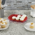 thumbnail image 3 of Classic Cuisine 18-Piece Nonstick Silicone Baking Pan Set (Red), 3 of 5