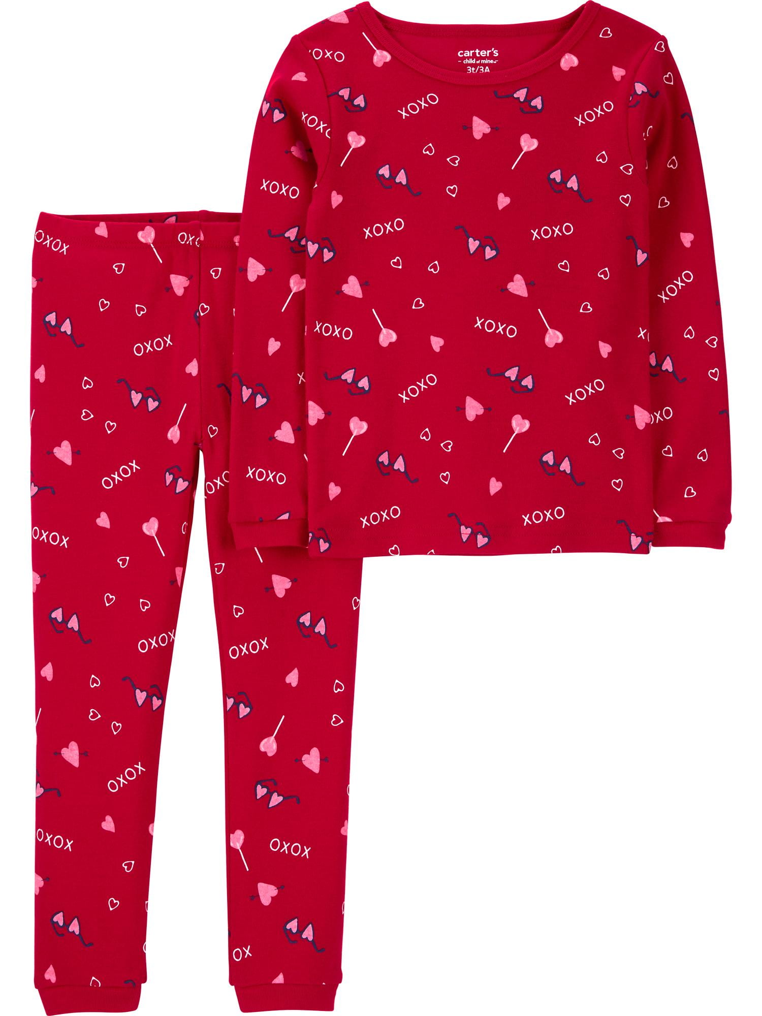 Carters valentines pajamas sale